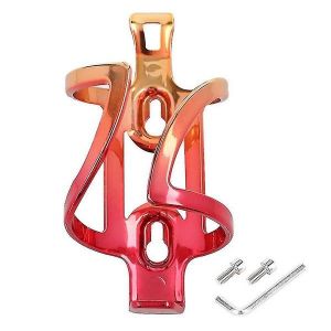 Lot De 2 Porte-Bidons Légers En Polycarbonate Plaqué Pour Vélos De Route Et Vtt ¿ Élégants, Durables, Faciles À Installer, Compatibles Avec La Plupart Des Bidons - Neuf