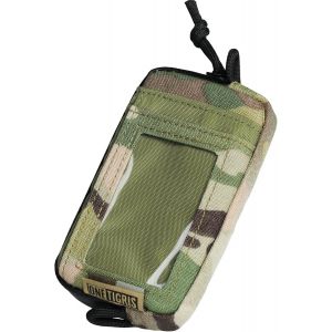 CAUC-Porte-Monnaie Tactique Petit et Minimaliste u2013 Portefeuille de Poche avec Fermeture &Eacute;clair - Porte-Carte de Cr&eacute;dit Nylon 500D R&eacute;sistant &agrave; l`Eau pour Homme et Femme (Camo - Neuf