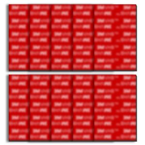 Pastille Adh&eacute;sif Double Face Extra Fort,10 Pi&egrave;ces Tampon Adhesive Double Face Noir Multipurpose Ruban Adh&eacute;sif Sans Trace Rectangle 10cm&times;5cm Pour D&eacute;coration Maison Et Bureau - Neuf