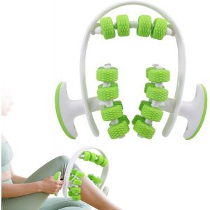 Appareil De Massage Cellulite Pour Les Jambes Avec 24 Rouleaux Et Rouleau De Massage &Agrave; 360&deg; Pour Jambes, Anti-Cellulite Avec Largeur R&eacute;glable, Appareil De Drainage Lymphatique Pour Les Lip?d&egrave;mes - Neuf