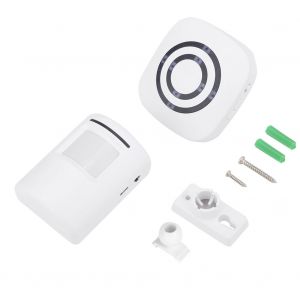 HJLIAN Sonnette sans fil avec capteur intelligent pour la maison, systeme securise, prise UE 110-240 V (pile non incluse) - Neuf