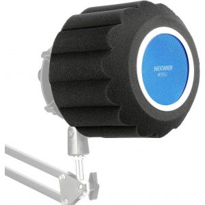 NEEWER Filtre Anti-pop Isolant Microphone Housse Protection Anti-vent Portable pour Micro Enregistrement Studio Cabine Vocale Mousse Acoustique &agrave; 5 Couches Acoustique pour Mic de 43 &agrave; 68mm MS012 - Neuf