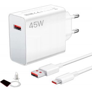 KALANKA-Chargeur 45w pour xiaomi,Chargeur Rapide pour redmi Note 14 13 12,avec Cable USB C 1.5M,Adaptateur 45W pour xiaomi 14 13 12 11 10 poco F7 Ultra redmi Note 14 Pro 5 g,Disponible pour d'autres - Neuf
