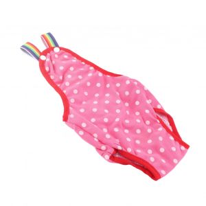 Hjlian Couche Hygienique Physiologique Pour Chienne, Sous-Vetement Menstruel En Cas De Chaleur, Rose Rouge, Taille S - Neuf