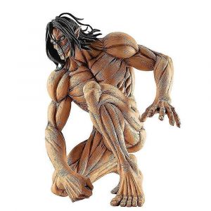Figurine D'action En Pvc De L'attaque Des Titans : Eren Yeager (Version Attack Titan) - Neuf