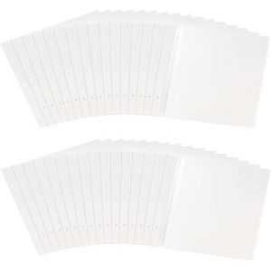 Album Photo Adhésif Scrapbooking, Lin Traditionnel Scrapbook 60 Pages Blanche, Cadeau Maitre d'école Homme Femme Couple Cadeau Anniversaire Mariage (Vert) - Neuf