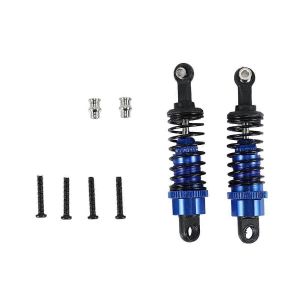 2 pcs amortisseur d'amortisseur pour voiture rc 1/18 WLtoys,bleu fonc&iquest;&iquest; - Neuf