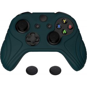 Coque Manette Pour Xbox One X S Housse Protection Avec Capuchon Joystick Pour Xbox One Accessoires Controller Cover Skin Antidérapante-Vert,Édition Samouraï - Neuf