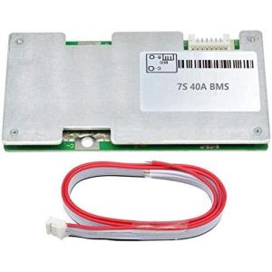 CHECARZHN--NO1-1 Pièces 7S 40A 24V Li-Ion Lipo Lithium 18650 Carte De Protection De Puissance De Batterie Avec Balance - Neuf
