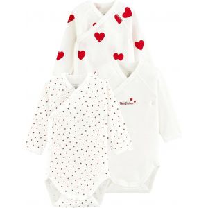 Kalanka-Body (Lot De 3) Bébé Fille - Neuf