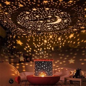 Télécommande Et Minuterie Design Fond Marin Ciel Étoilé Led Rotative S - Neuf