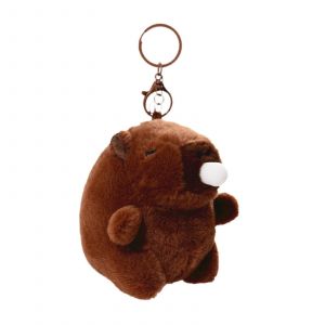 Capybara Peluche Jouet Porte-Cl&eacute;s Mignon Capybara Poup&eacute;e En Peluche Pour Famille Amoureux Cadeaux - Neuf