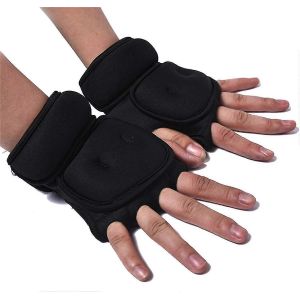 Gants D'exercice Lestés,Paire De 2 Lb,Sac De Sable Gants D'entraînement De Portage Fitness - Neuf