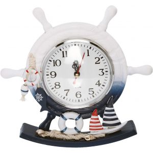 Horloge Sur Pied M&eacute;diterran&eacute;enne, D&eacute;coration Murale Vintage, Horloge De Chevet, D&eacute;coration De Bureau, Horloge Murale Pour Salle De Bain, Chambre &Agrave; Coucher, Cuisine - Neuf