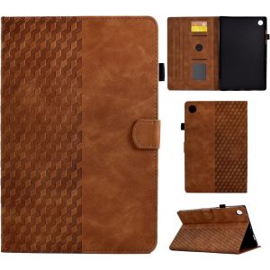 Coque pour Lenovo Tab M10 Plus 3&iquest;&iquest;me G&iquest;&iquest;n&iquest;&iquest;ration 10.6 Pouces 2022 (TB125/TB128), Housse de Protection en Cuir PU ?tui Case Tablette ?tui Smart Cover pour Lenovo Tab M10 Plus 3rd Gen, Marron - Neuf