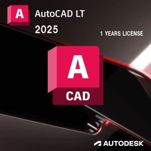 Autodesk Autocad Lt 2025 1 An - Neuf