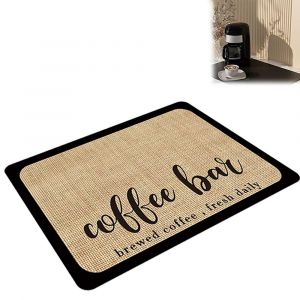 Tapis &Eacute;gouttoir Absorbant &Agrave; S&eacute;chage Rapide Pour La Vaisselle, Id&eacute;al Pour Le Plan De Travail Et Les Appareils De Cuisine. - Neuf
