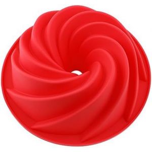 Moule À Brioche En Silicone, Moule À Gâteau En Silicone, Moule À Pâtisserie En Silicone, Moule À Kouglof En Silicone, Moules À Gâteaux De Cuisine - Forme De Rose, 25 X 9 Cm - Neuf