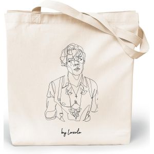 TZF-Tote Bag Femme - Sac Cabas Femme Original - Tote Bag Coton 100% Grand 35 x 42 x 8 cm - Sac Fourre Tout en Toile - Neuf