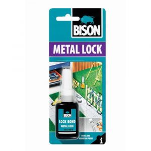 La colle Bison 1490405 Metal Lock; 10 ml - Neuf