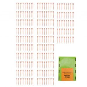 HJLIAN Lot de 250 clous en fer a cheval plaques cuivre avec boite en plastique pour elevage de betail E5 51 mm/2,01 pouces - Neuf
