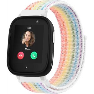 Kal-Bracelet En Nylon Pour Enfant Compatible Avec Xplora X6 - Bracelet Réglable Avec Fermeture Velcro - Bracelet De Rechange Souple Pour Filles Et Garçons - Pour Xplora X6 Play - Neuf