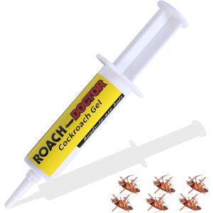 KALANKA-30g Gel Anti Cafards Seringue Cafard Puissant Professionnel Produit Contre Tous les Types de Cafards, Éradicateur Efficace Élimine Rapidement les Cafards, Idéal Recoins Difficiles Jusqu'à 6 M - Neuf