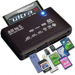 Tout en un 1 lecteur de carte m&eacute;moire Usb externe Sd Sdhc Mini Micro M2 mmc xd cf ms-hao - Neuf