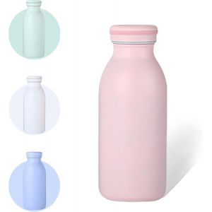 Tianyi-350 Ml Bouteille D'eau Isotherme, Inox Gourde Isotherme, Gourde Inox Reutilisable Sans Bpa, Pour Maintien Chaud 12 Heures & Froid Jusqu`À 24 Heures, Pour Voyage, Sport, Gym¿Poudre De Pêche¿ - Neuf