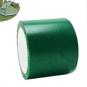 Ruban de réparation de bâche (vert), 8 x 500 cm, ruban de réparation universel et étanche pour auvent de camping-car, ruban de réparation pour bâche et tente de serre - Neuf