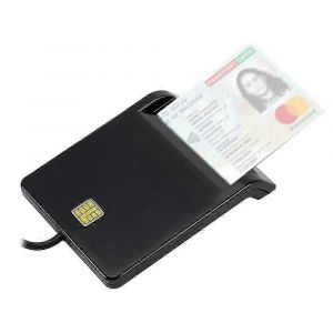 Lecteur de carte à puce DOD Military USB Common Access CAC/SIM/ID/IC Bank/Chip Card - Neuf