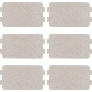 Plaque Mica Micro Ondes Pièces de Four à Micro-ondes Feuille de Mica Universelle Couverture de Guide d'ondes 117×64mm (Lot de 6 Pièces) - Neuf