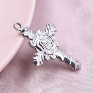 7 Pi&egrave;ces/Lot En Acier Inoxydable Goth &Eacute;gyptien Croix &Eacute;p&eacute;e Poignard Croix Breloques Sorcellerie Lune &Eacute;toile Sacr&eacute; Coeur Piment Pendentif Bijoux--S1586-S 35x25mm - Neuf