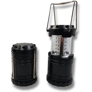 2 Pack Led Camping Light Portable Compact Emergency Lamp With Maximum Brightness Led Outdoor Hiking Fishing Emergency Lantern With 30 Leds Works With - Neuf