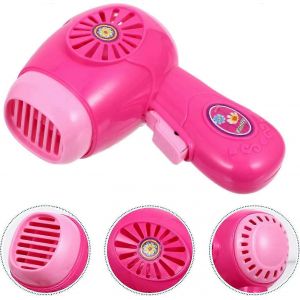 Mini Play House Petit Appareil &Eacute;lectrom&eacute;nager S&egrave;che-Cheveux (Rose) 1 Pi&egrave;ce - Neuf