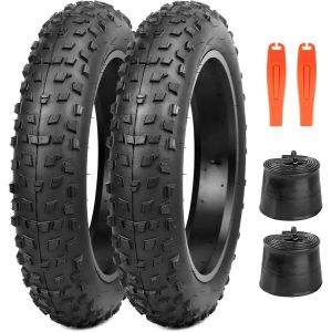 Subzonal-Pneu De V&eacute;lo 20x4.0 (98-406) - Pneu Large Pour Vtc, V&eacute;lo &Eacute;lectrique, Fat Bike - Pression 20 Psi - Anticrevaison - Neuf
