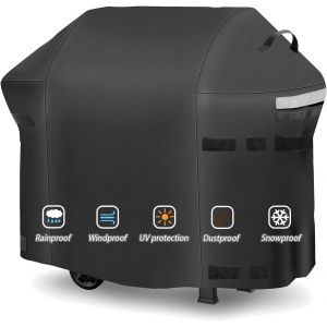Ulteronixshop-Housse de barbecue 7138 de 122 cm pour Weber Spirit 200 Series, Spirit E210, S210, E210, 215 Grills 2, Grills 2, Grills 2, anti-d&eacute;coloration, imperm&eacute;able et r&eacute;sistant aux UV 600D - Neuf