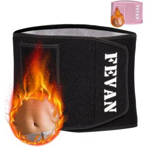 Asfasfq-Ceinture De Sudation Femme Et Homme - Ceinture Abdominale Femme - Ceinture Ventre Plat Néoprène. - Neuf