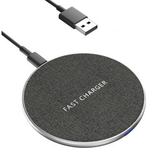 JGD-Chargeur sans Fil, Chargeur Rapide sans Fil 20W, Chargeur Max 20W Compatible avec Samsung Galaxy S24/S23/S22/S21, Compatible avec iPhone 12/13/14/15/16 Series - Neuf