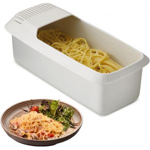 Subzonal-Cuiseur &Agrave; P&acirc;tes &Agrave; Micro-Ondes Avec Passoire, Cuiseur &Agrave; Nouilles Ramen R&eacute;sistant &Agrave; La Chaleur, Cuisson Rapide Et Facile Des P&acirc;tes Sans Colle, Cuiseur &Agrave; Vapeur &Agrave; Micro-Ondes - Neuf