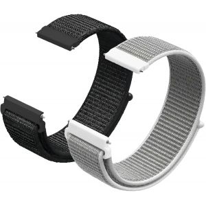 Kal-Bracelet De Montre En Nylon - 20 Mm - 22 Mm - Fermeture Rapide - Pour Homme Et Femme - Bracelet De Rechange Réglable Et Respirant - En Tissu Sport - Neuf