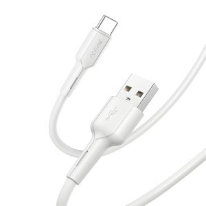 Eryi-Cable Usb C, Chargeur Usb Vers Usb C En Pvc Extra Résistant, Longueur 1m, Transfert De Données 480 Mbps, Charge Rapide 2.4a Pour Samsung Galaxy S22/S21/S20, Iphone 15/15 Pro, Xiaomi (Blanc) - Neuf