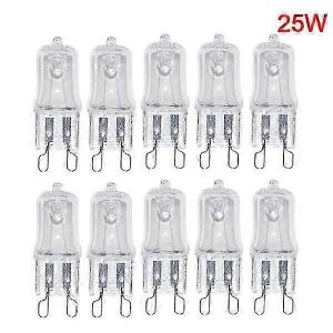 10 Pcs Lampe De Four G9 Lampe Haute Température Lumière Vapeur 25 Szrh - Neuf