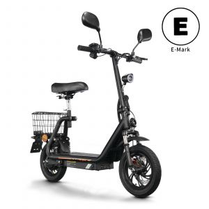 Trottinette &Eacute;lectrique Twofish M5-Pro-E Certifi&eacute; Eec Moteur 500w Batterie 48v13ah Vitesse Maximale 40km/H Autonomie 30km Noir - Neuf