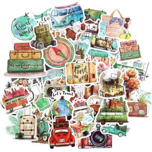 Autocollant Scrapbooking Stickers Voyage Gommettes Autocollantes Scrapbooking Voyage Stickers Scrapbooking Stickers Ordinateur Portable Autocollant Vintage Ordinateur Portable - Neuf