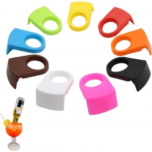 Letnerny-9 Pi&egrave;ces Pince &Agrave; Bi&egrave;re En Plastique, Clip Cocktail Snap, Boisson Clips Bottle, Bi&egrave;re Bar Snap Pour La Maison, La Cuisine Et Les F&ecirc;tes De Bar - Neuf