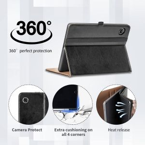 Coque Pour Samsung Galaxy Tab A9+/A9 Plus 11 Pouces (Sm-X210/ Sm-X215/Sm-X216) 2023 Business Premium Pu Cuir Cover Tablette Housse De Protection Auto Réveil/Sommeil, Multi-Angle Ét[Coq9127608] - Neuf