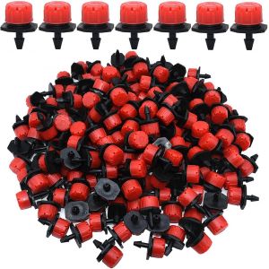 150Pcs Goutteurs Irrigation Goutte à Goutte dripper, Buses de Gicleurs Émetteur Jardin, Arrosage Goutte à Goutte Automatique 360°Réglable pour Plante Serre Pelouse DIY - Neuf