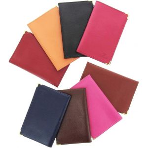 TRAHOO-Porte-Papiers Etui Carte Grise en Cuir Papier de Voiture Pochette Permis de Conduire Carte d'identit&eacute; Assurance - Neuf