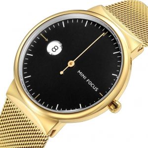 Mini Focus Mode Hommes Métal Étanche Montre Bracelet Réglable Accessoire (#4) - Neuf